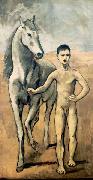Boy Leading a Horse pablo picasso